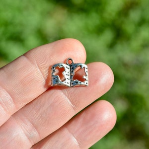 1   Bible Silver Tone Charm SC3549