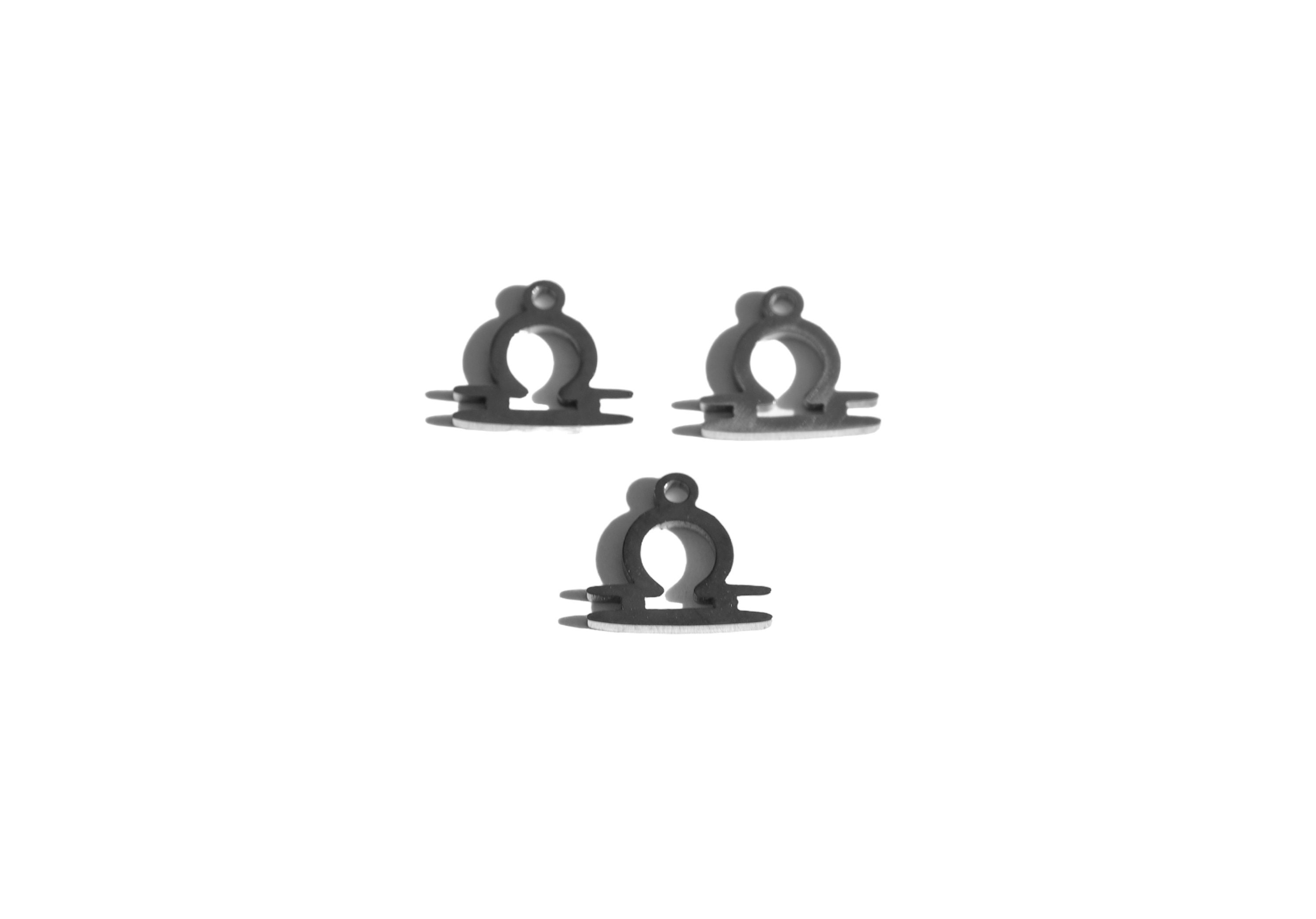 1 Libra Zodiac Stainless Steel Charm SC5089 - Etsy Canada