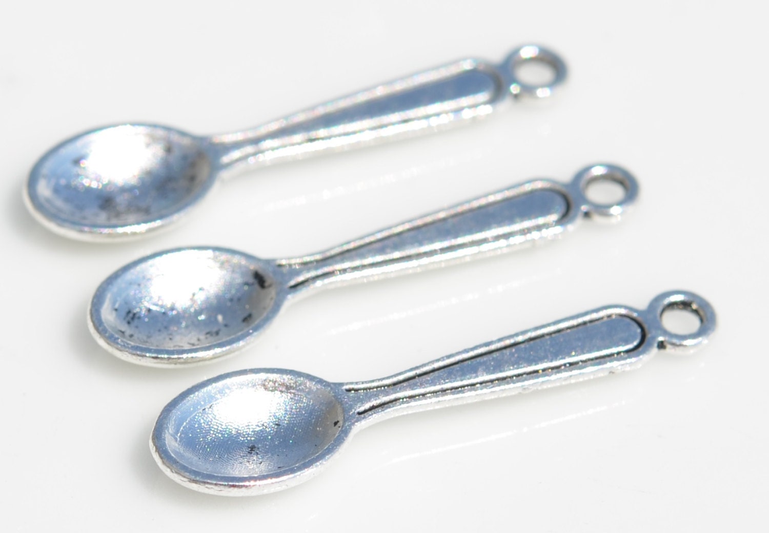 Charms Jewelry & Beauty Craft Supplies & Tools SCS100 50 spoon charms