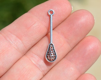 1  LaCrosse Stick Silver Tone Charm SC6002