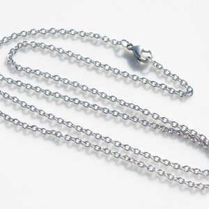 1 Stainless Oval Link Cable 23 Chain C963 - Etsy