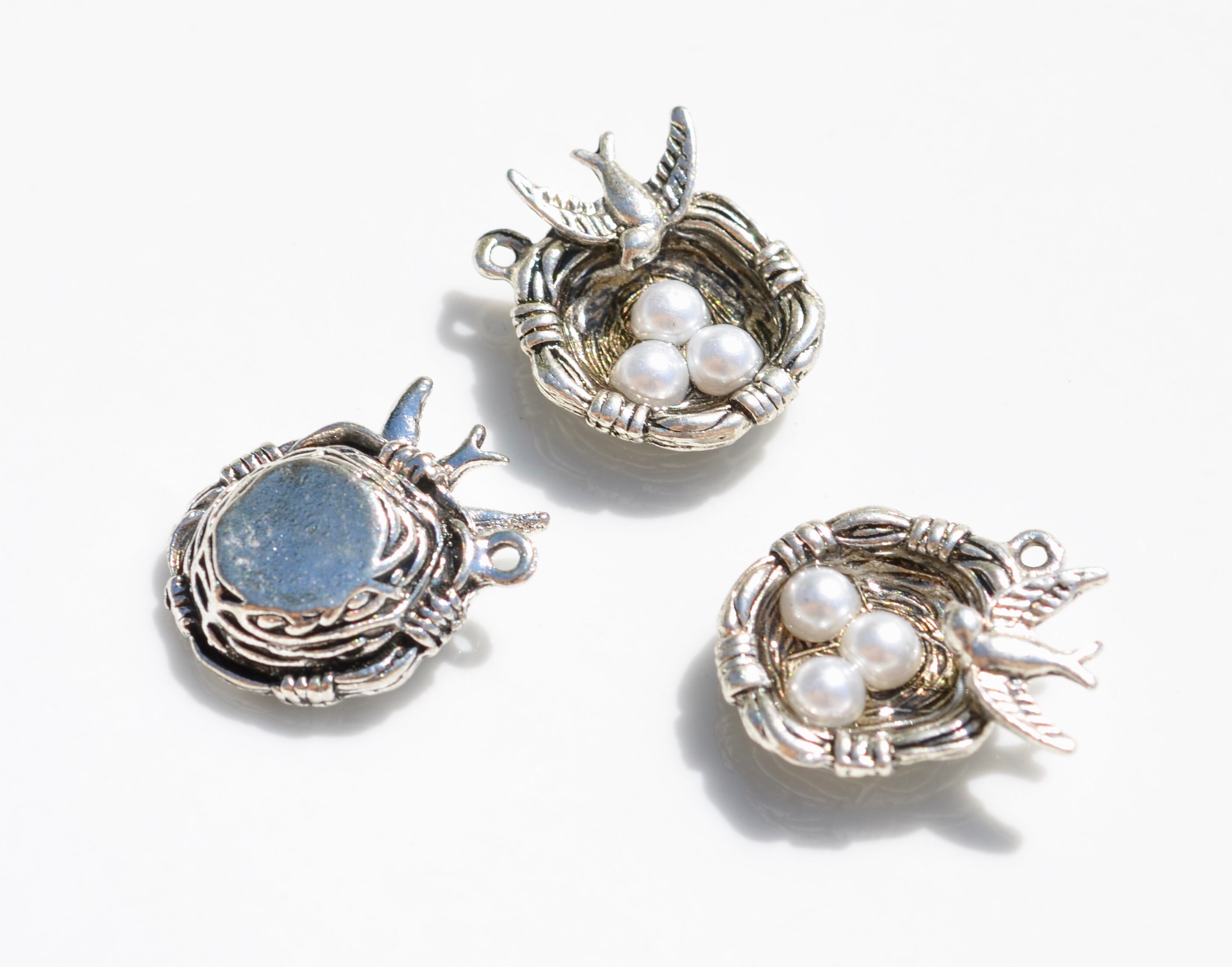 mother VICOPIA bird gage pirecesピアス eri Victorian Birdcage With Birdie Dangle Earrings Bird Cage