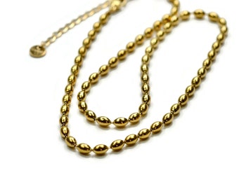 BALL CHAIN NECKLACE (LARGE) – HYKE ONLINE STORE
