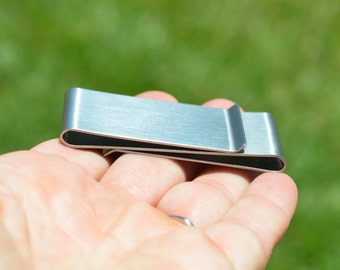 BULK 10 Stainless Steel Money Clip F529