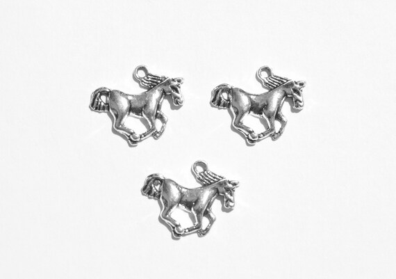 thumbnail image 2 of Magic Moment Sterling Silver S925 Galloping Horse European Charm (Gift Pouch Included) 2 of 2
