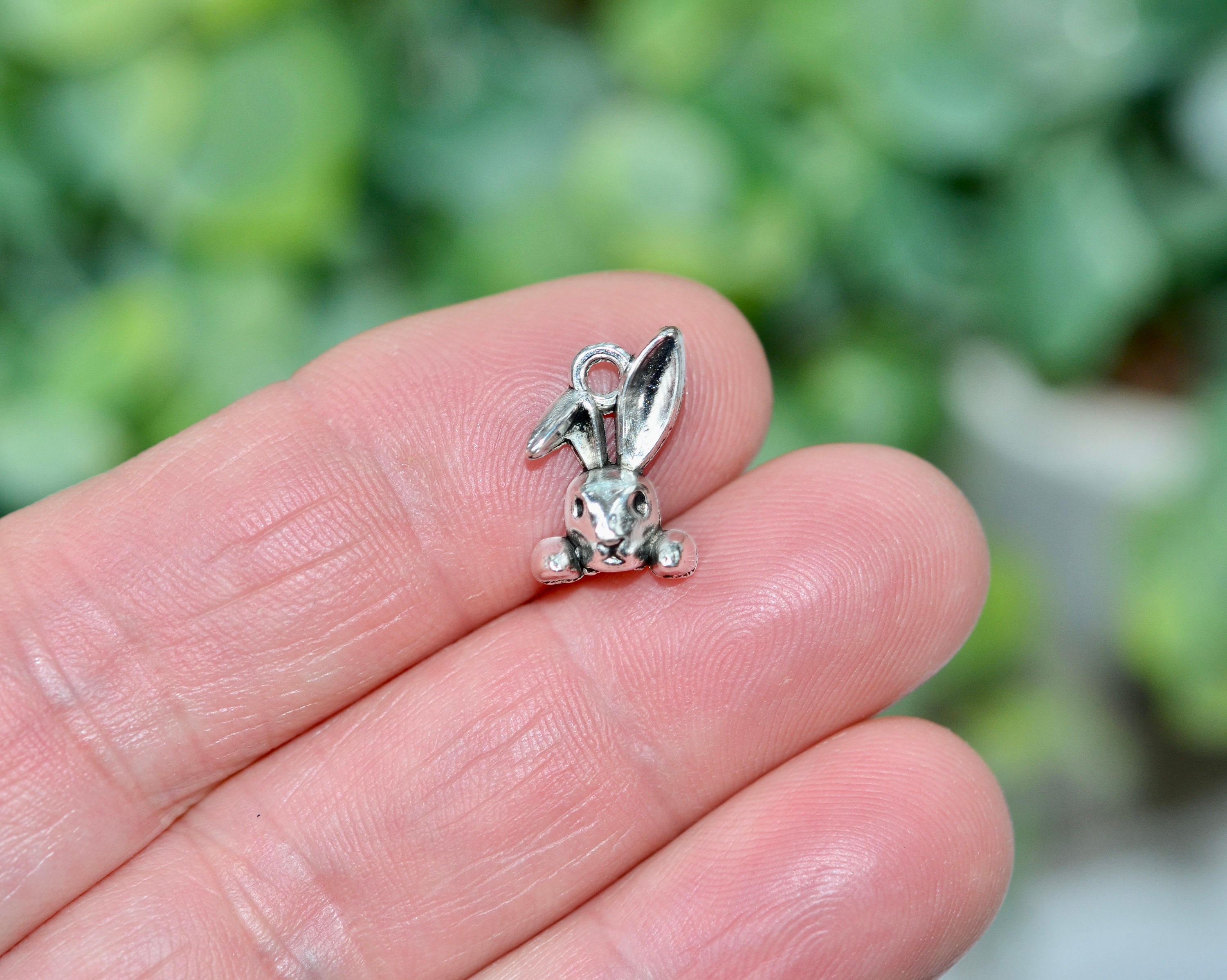 【AND A ASH】Parts Bunny Silver Bunnykins Royal Doulton Silver Plated Musical Bunny and Baby