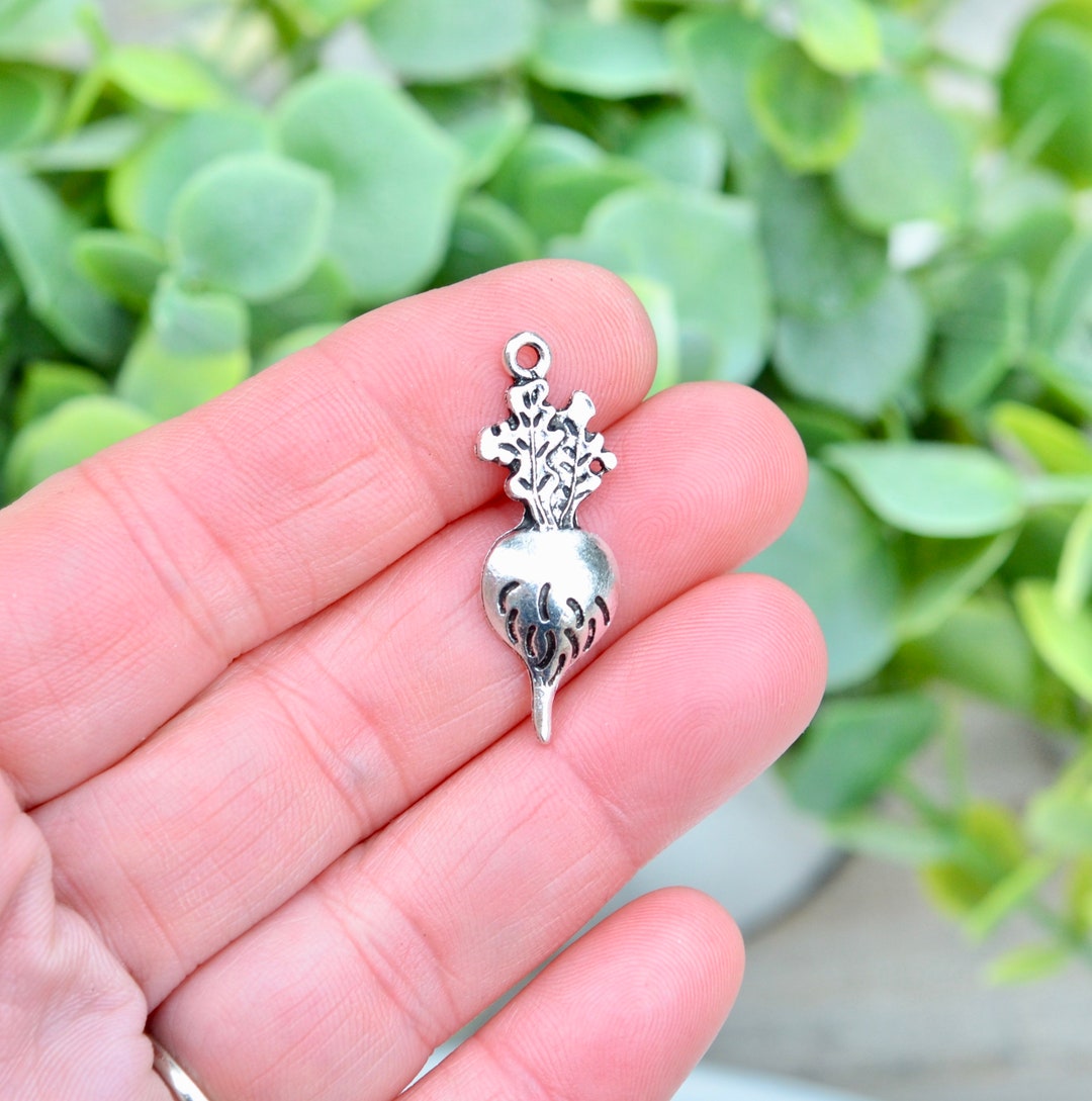5 Turnip Vegetable Silver Tone Charms SC2332 - Etsy 5 Turnip Vegetable Silver Tone Charms SC2332 - Etsy
