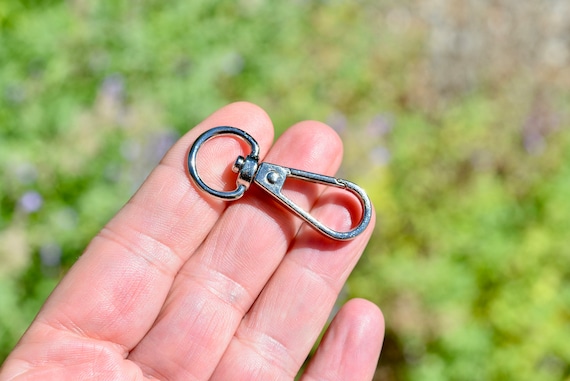 BULK 20 Lobster Swivel Silver Tone Clasps F189 - Etsy Denmark