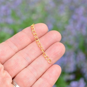 1 Extender Gold Tone Chain F406