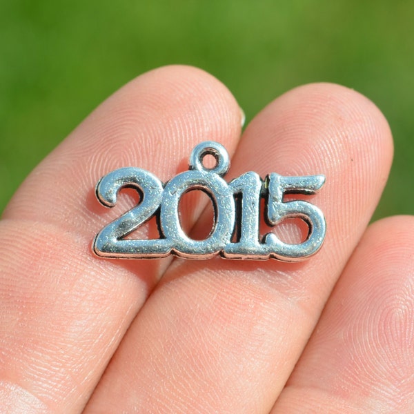 1  Silver Year 2015 Charm SC2015