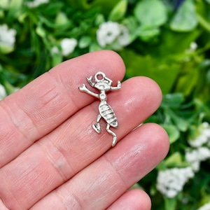 BULK 10  Ant Silver Tone Charms SC1738