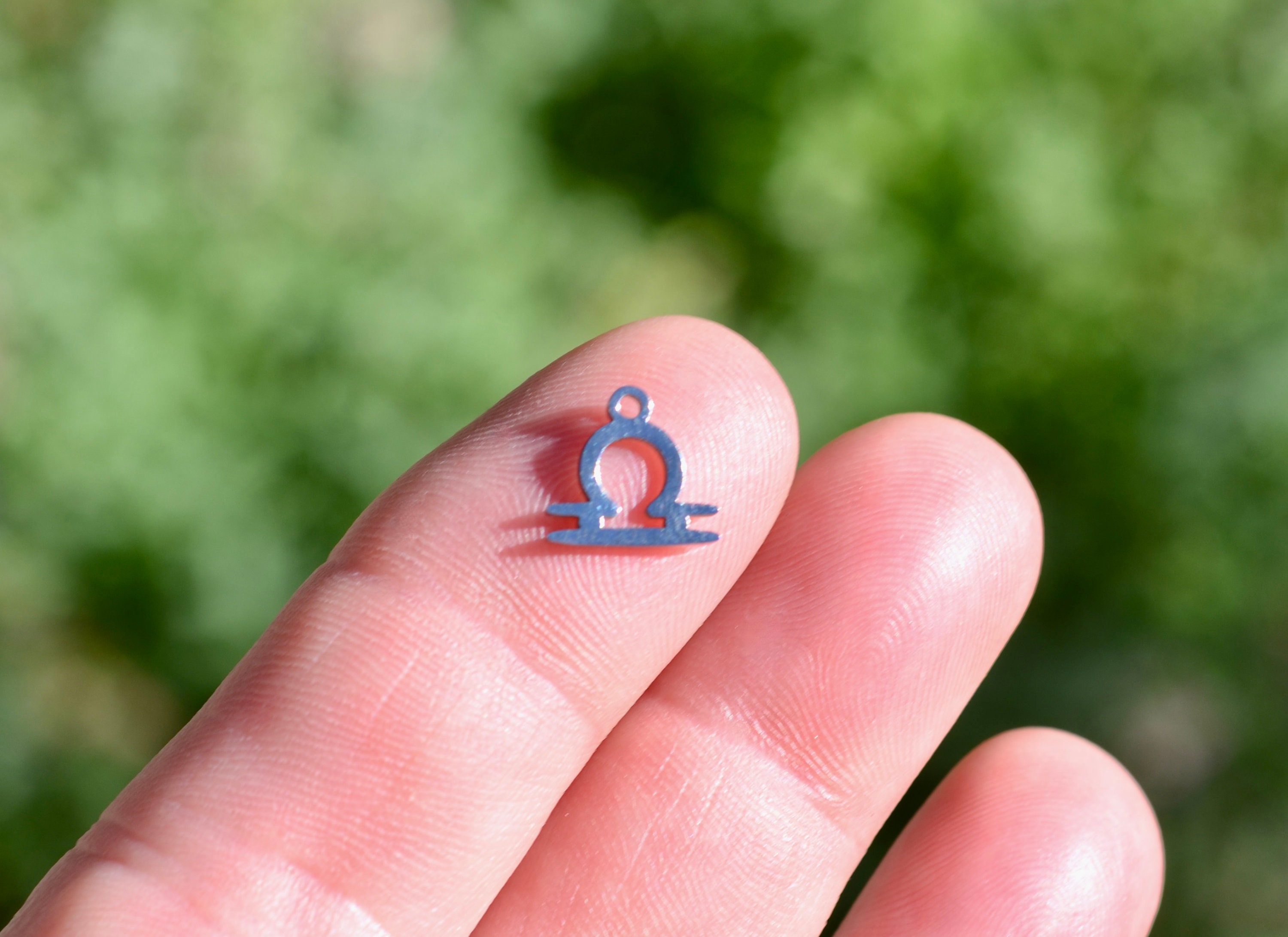 1 Libra Zodiac Stainless Steel Charm SC5089 - Etsy Canada