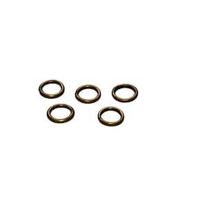 BULK 100  Bronze Tone 10mm  Jump Rings F484
