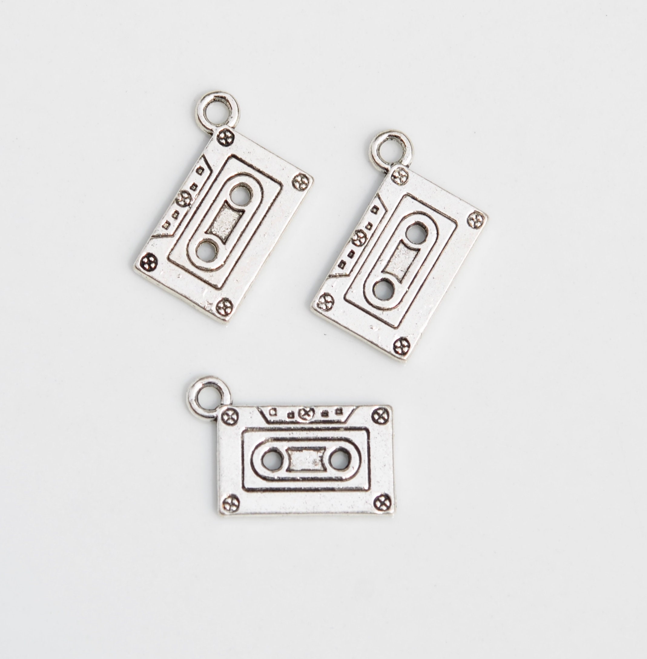 経典 1 Etsy - SC6031 Charm Tone Silver Tape Cassette Radio アクセサリー