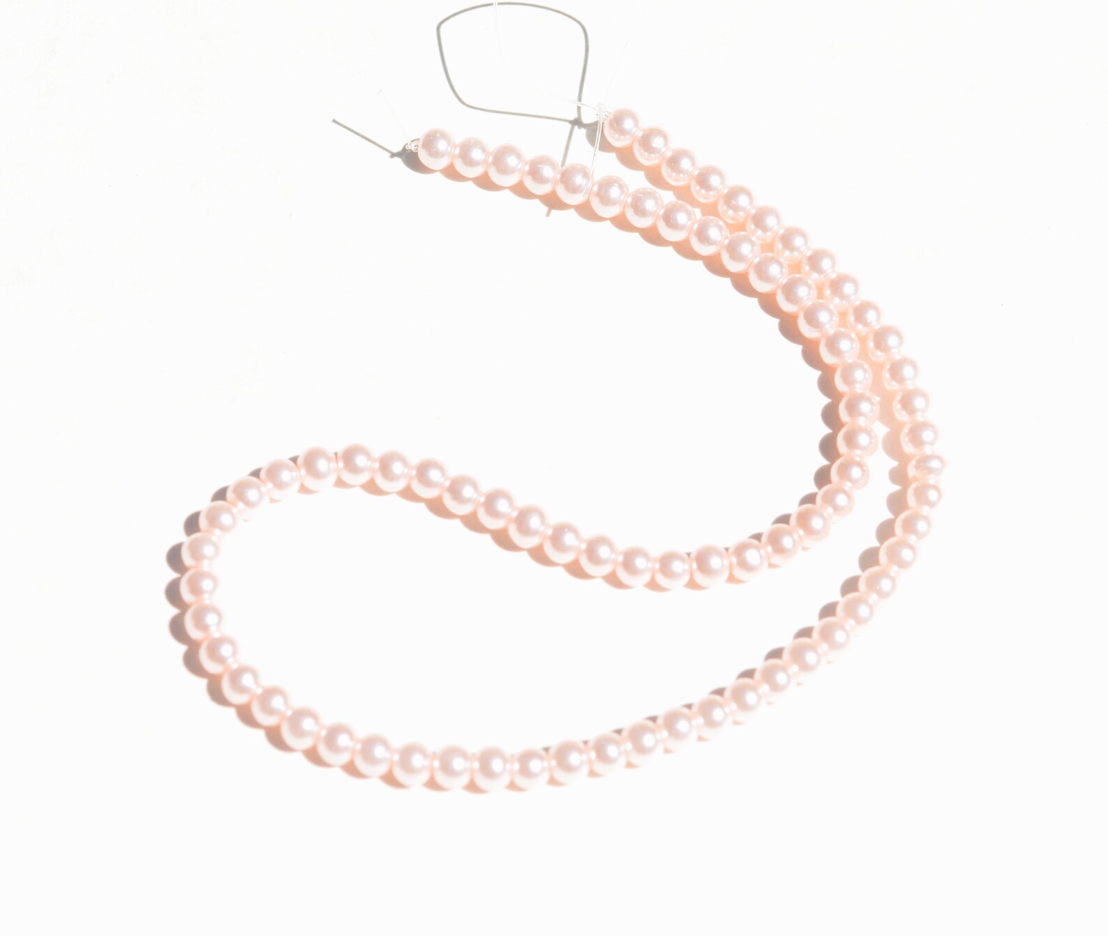 84 Pink Glass Pearl Beads 4mm BD348 Etsy