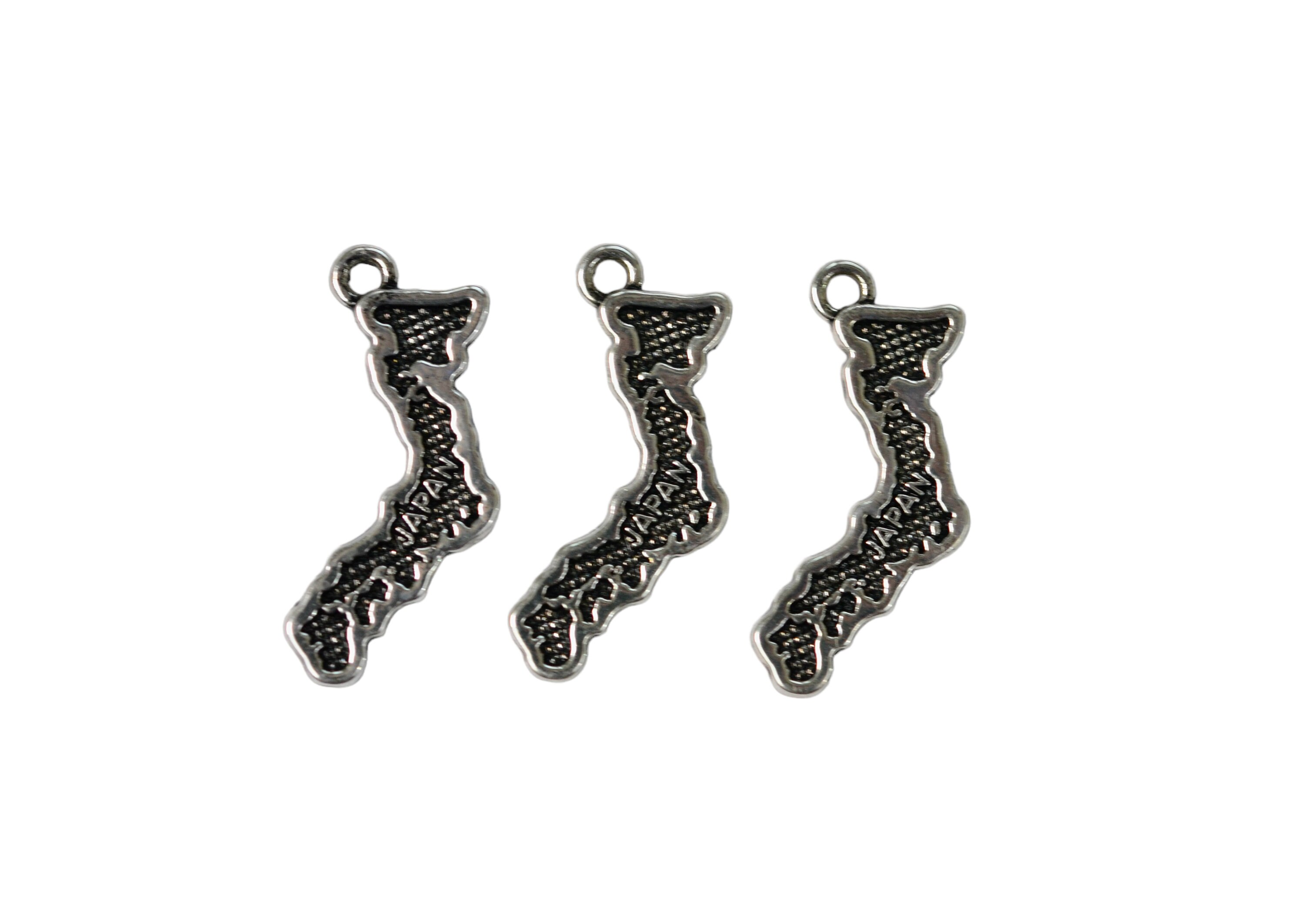 1 Japan Silver Tone Two Sided Charm SC4119 - Etsy