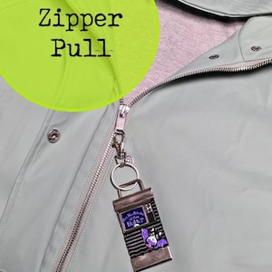 Wide Pin Holder Keychain / Black Keychain Pin Keeper / 1.5 Width / Wide ...