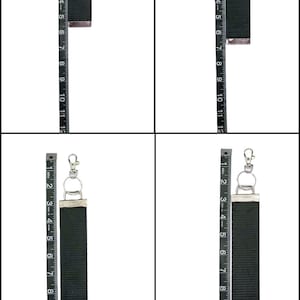 Wide Pin Holder Keychain / Black Keychain Pin Keeper / 1.5 Width / Wide ...