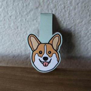 Corgi - Magnetic Bookmark, Corgi gifts dog lover gifts for readers gifts under 5 book accessories durable bookmark bookmarks for bookclubs