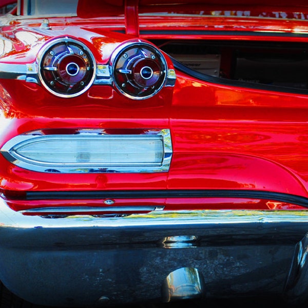 1960 Pontiac Catalina - Classic Car - Garage Art - Pop Art - Fine Art Photograph