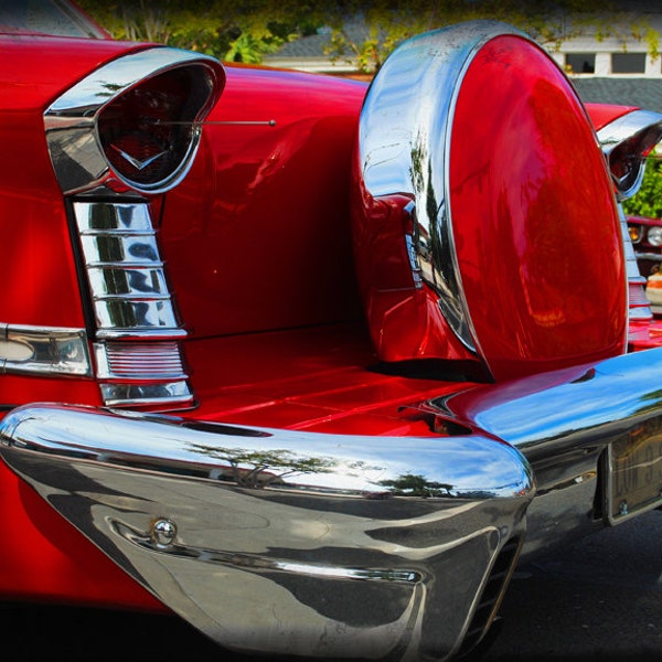 1957 Oldsmobile Super 88 - Classic Car - Garage Art - Pop Art - Fine Art Photograph