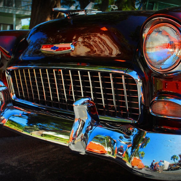 1957 Chevrolet Bel Air - Classic Car - Garage Art - Pop Art - Fine Art Photograph