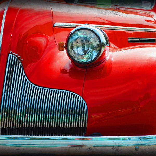 1939 Buick Century 88 - Classic Car - Antique Car - Classic Buick - Garage Art - Pop Art - Automotive Art - Fine Art Photograph