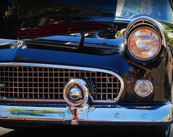 1955 Ford Thunderbird - Classic Car - Garage Art - Pop Art - Fine Art Photograph