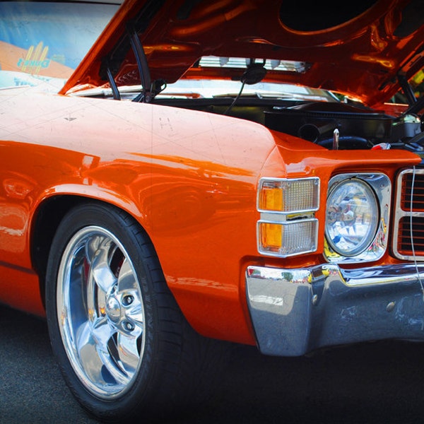 Automotive Art - 1971 Chevrolet El Camino -  Classic Car - Chevy - Garage Art - Pop Art - Fine Art Photograph
