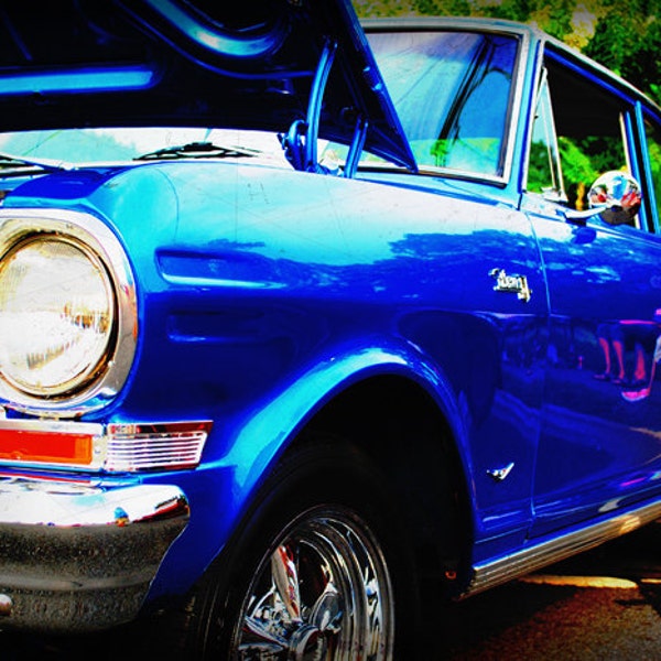 Automotive art - 1963 Classic Chevrolet Nova - Classic Car - Garage Art - Pop Art - Fine Art Photograph