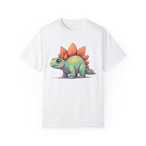 Stegosaurus Unisex Garment-Dyed T-shirt