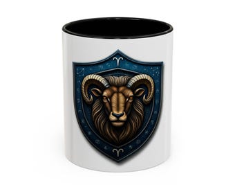Aries Accent Coffee Mug (11, 15oz)