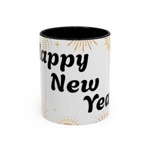 Happy New Year Accent Coffee Mug (11, 15oz)