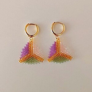 Layered Look: Stainless Steel hoop earring stack / for women and girl