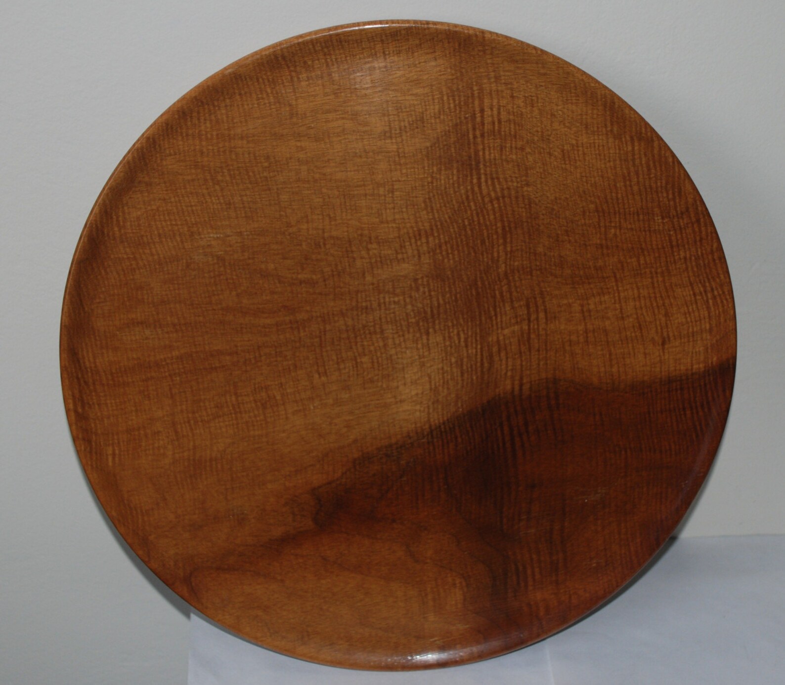 Vintage Myrtle Wood Large Round Platter Etsy