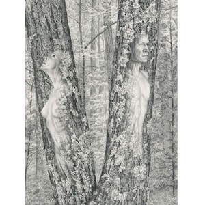 Giclee Print &quot;Guardians&quot; from &quot;Spirits Within Series&quot;
