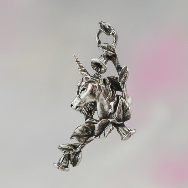 Unicorn Ear Cuff in Sterling Silver Fantasy Jewelry