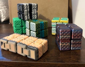 Infinity Cube 3D print fidget toy