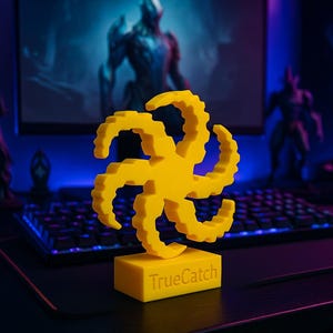 Warframe All Syndicates 3D Print | Tenno Sigil Statue | Warframe Fan Art Decor | Gift for Gamer & Collector