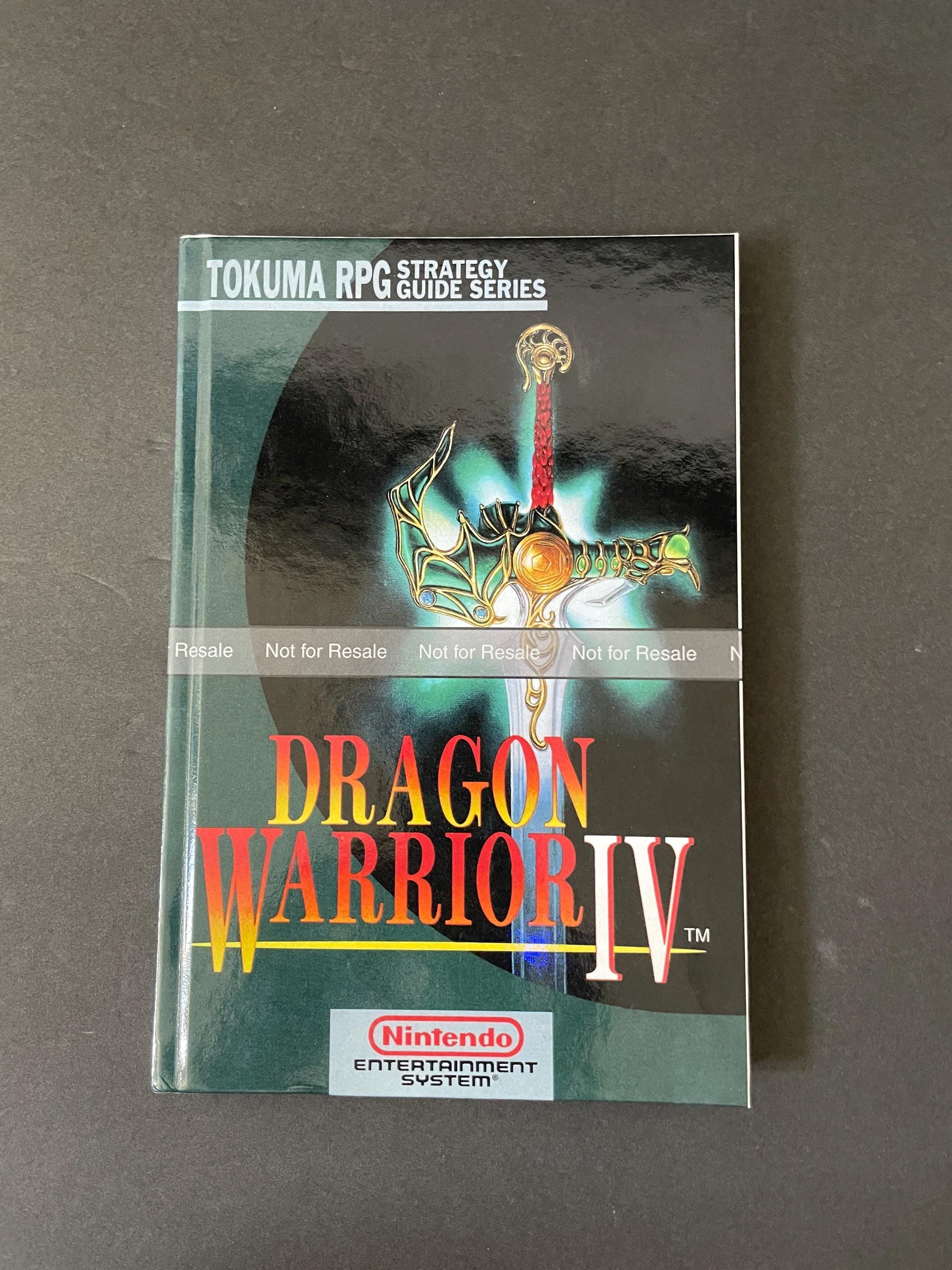 Dragon Warrior４本セット【中古美品・NES北米版】 Dragon Warrior シリーズ4本セット（ドラゴンクエスト）【中古