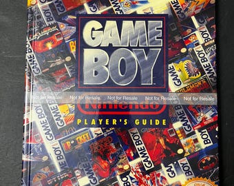 Game Boy - Nintendo Player's Guide - CUSTOM HARDCOVER
