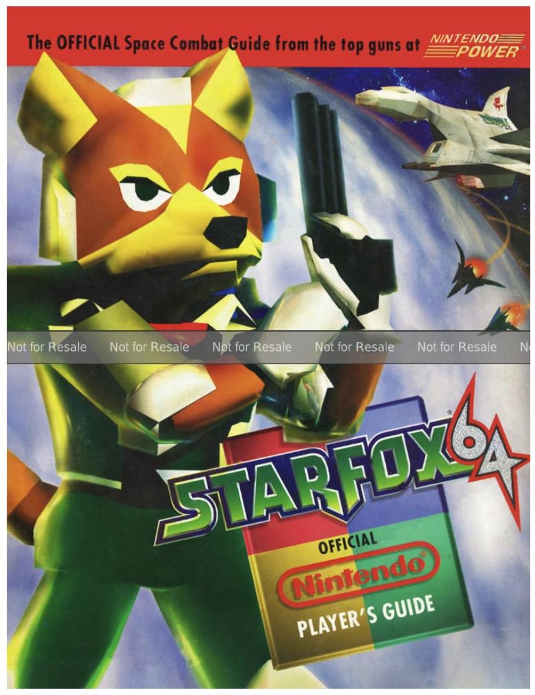 Star Fox 64 - Nintendo Player's Guide - CUSTOM HARDCOVER - Etsy