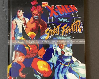 X-men Vs Street Fighter Poster - CPS2 - Etsy