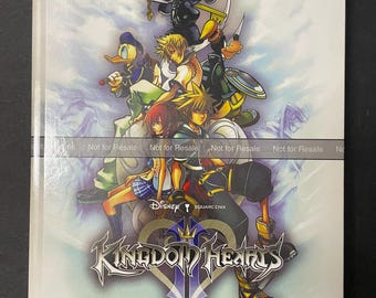 Kingdom Hearts 2 - BradyGames Signature Series Guide - CUSTOM HARDCOVER