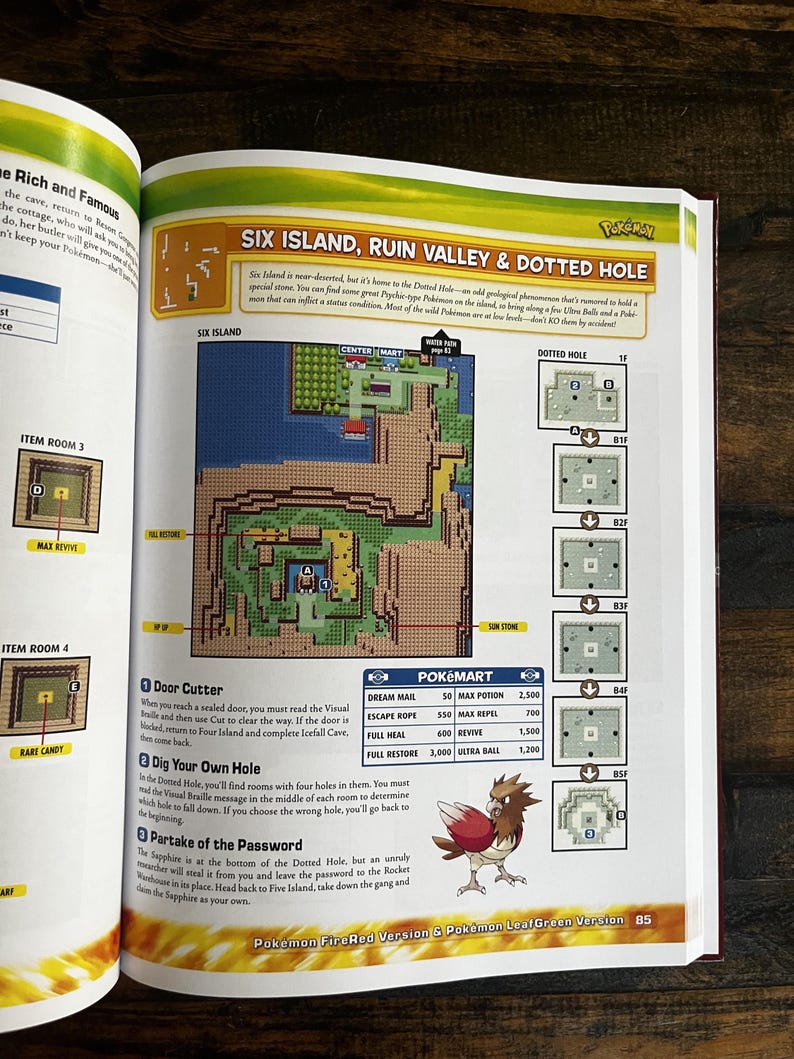 Pokemon Fire Red Guidebook.pdf Pokemon: Firered & Leafgreen - Nintendo Player's Guide - CUSTOM ...
