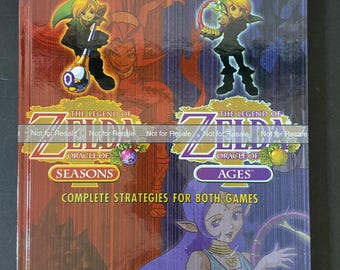 The Legend of Zelda: Oracle of Seasons y Oracle of Ages - Guía del jugador de Nintendo - Tapa dura personalizada
