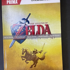 The Legend of Zelda: Ocarina of Time 3D - Prima Official Game Guide - CUSTOM HARDCOVER