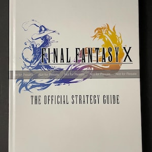 Final Fantasy X - The Official Strategy Guide - Piggyback - CUSTOM HARDCOVER