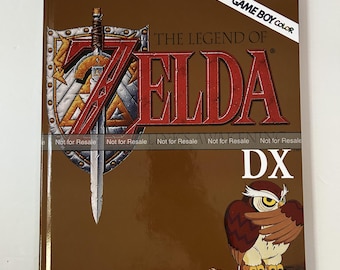 The Legend of Zelda: Link's Awakening DX - Prima's Official Strategy Guide - CUSTOM HARDCOVER
