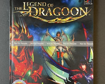 The Legend of Dragoon - Prima's Official Strategy Guide - CUSTOM HARDCOVER